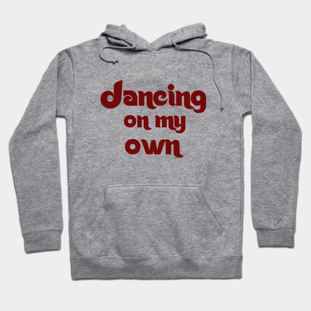 Retro Dancing on My Own Phillies World Series Hoodie by Mix Master Repeat